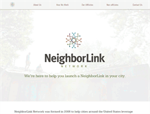 Tablet Screenshot of neighborlinknetwork.org